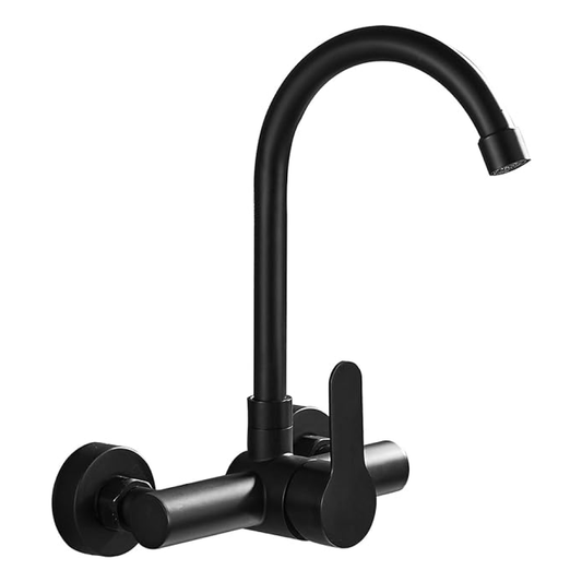 Wall-Mounted Kitchen Mixer – Hot & Cold | SUS304 Stainless Steel