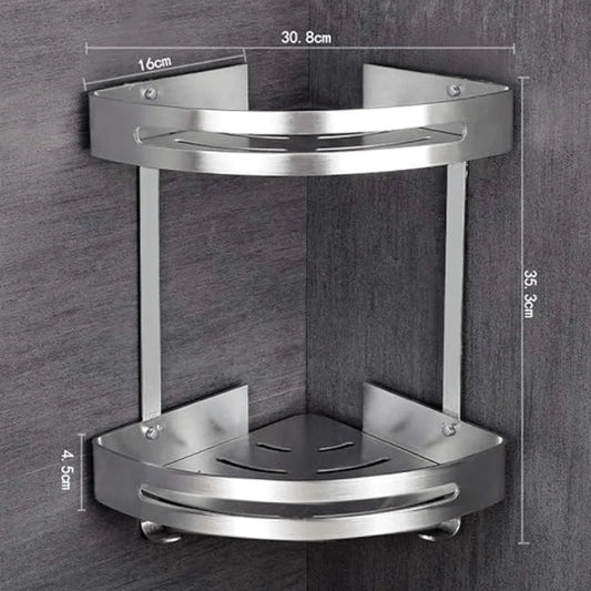 Premium Bathroom Corner Shelf Almunium