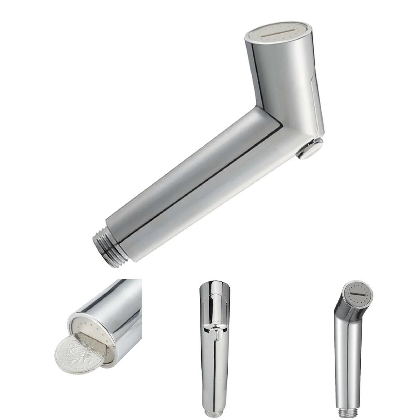 Flow Adjustable Muslim Toilet Shower - 120 cm Hose Chain