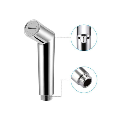 Flow Adjustable Muslim Toilet Shower - 120 cm Hose Chain