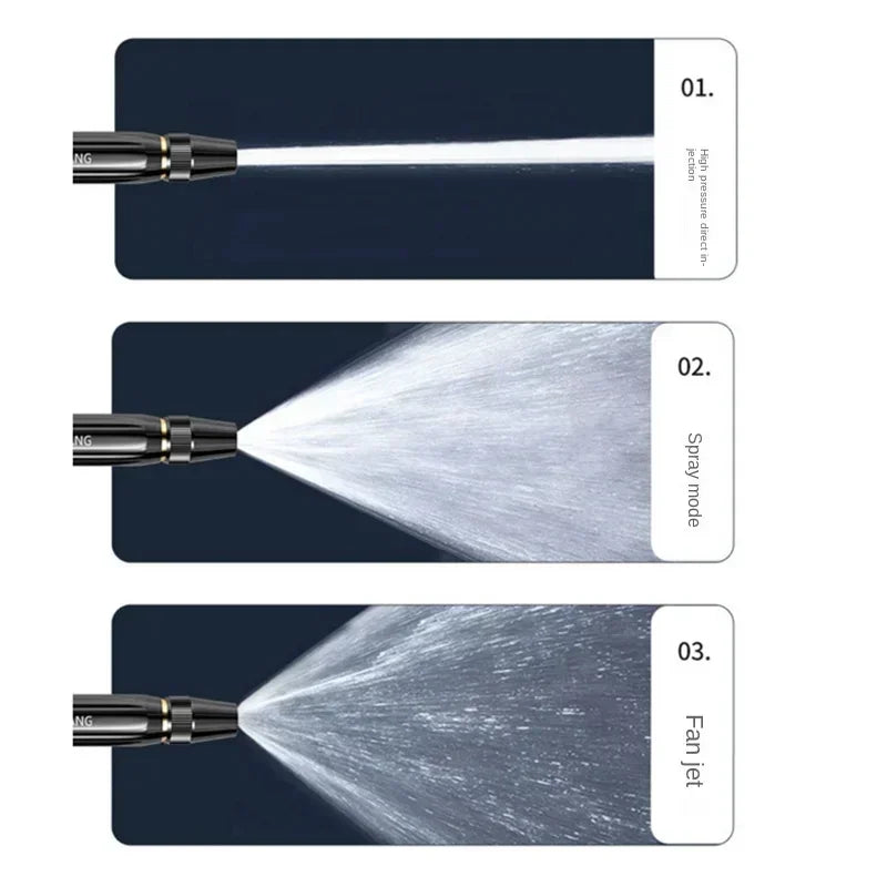 High Pressure Spray Nozzle Water Gun  Mate Black