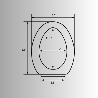 Hydraulic Toilet Seat Cover