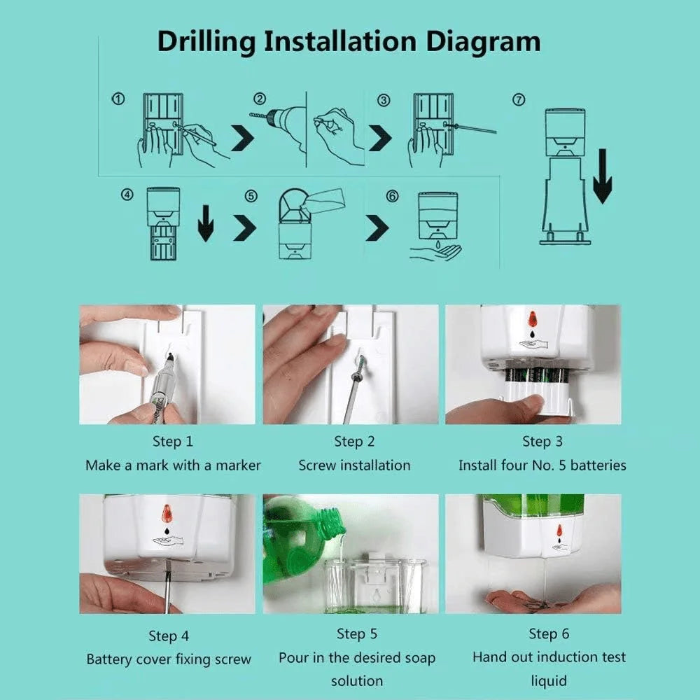 Touchless Automatic Soap Dispenser