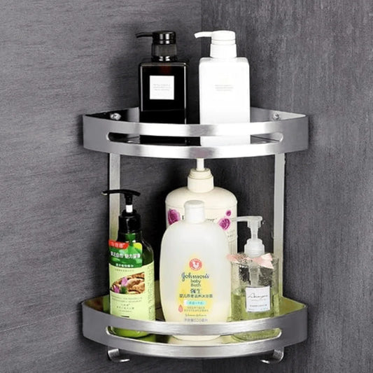 Premium Bathroom Corner Shelf Almunium