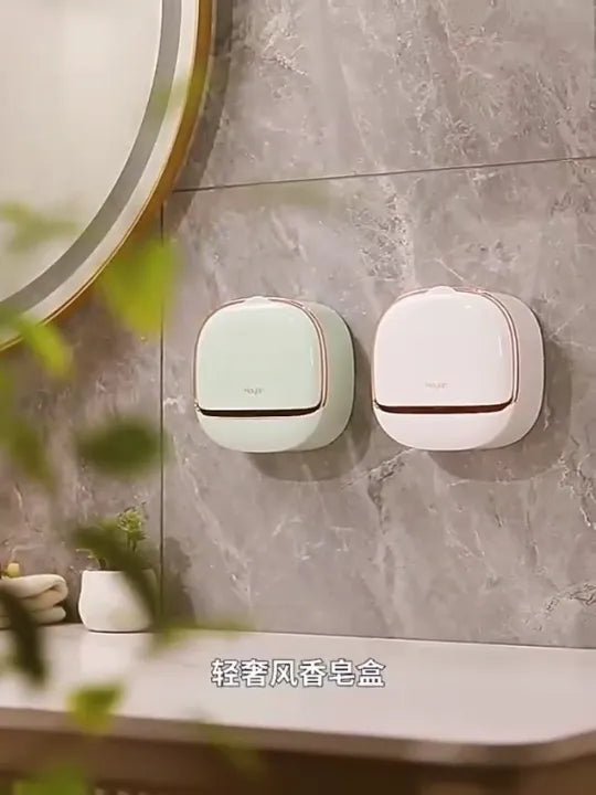 Luxury Wall Mounted Soap Box Pack of 2 Same Colour
