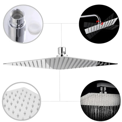 Stainless Steel Overhead Rain Shower