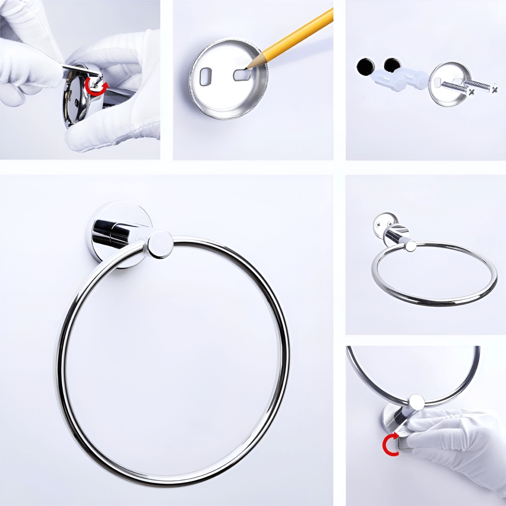 High Quality Stainless Steel 304 Towel Ring Wesda