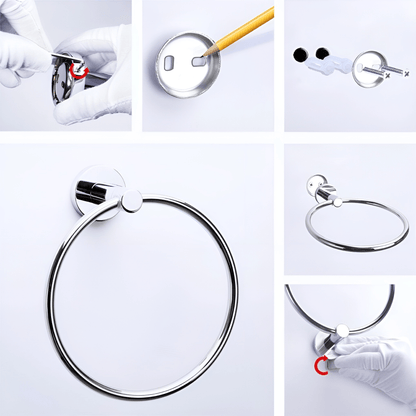 High Quality Stainless Steel 304 Towel Ring Wesda