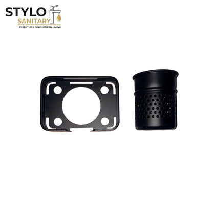 5 Piece Bathroom Accessory Set Aluminium