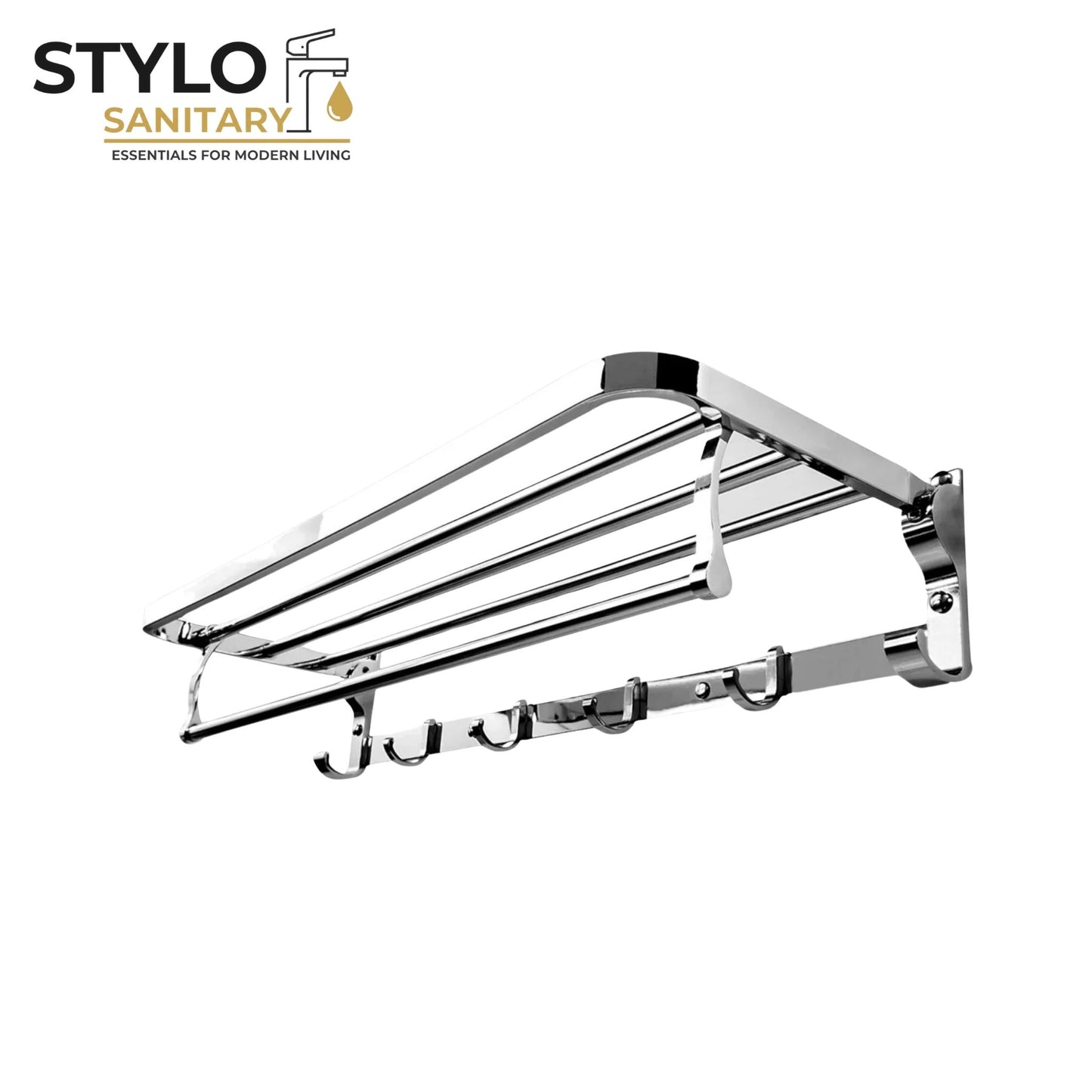 Aluminium Scratch less Towel Rack