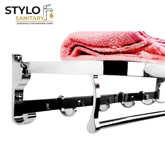 Aluminium Scratch less Towel Rack