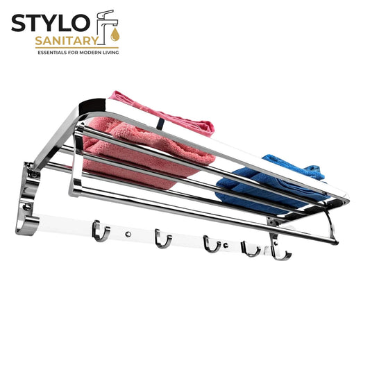 Aluminium Scratch less Towel Rack