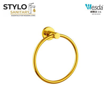 High Quality Stainless Steel 304 Towel Ring Wesda