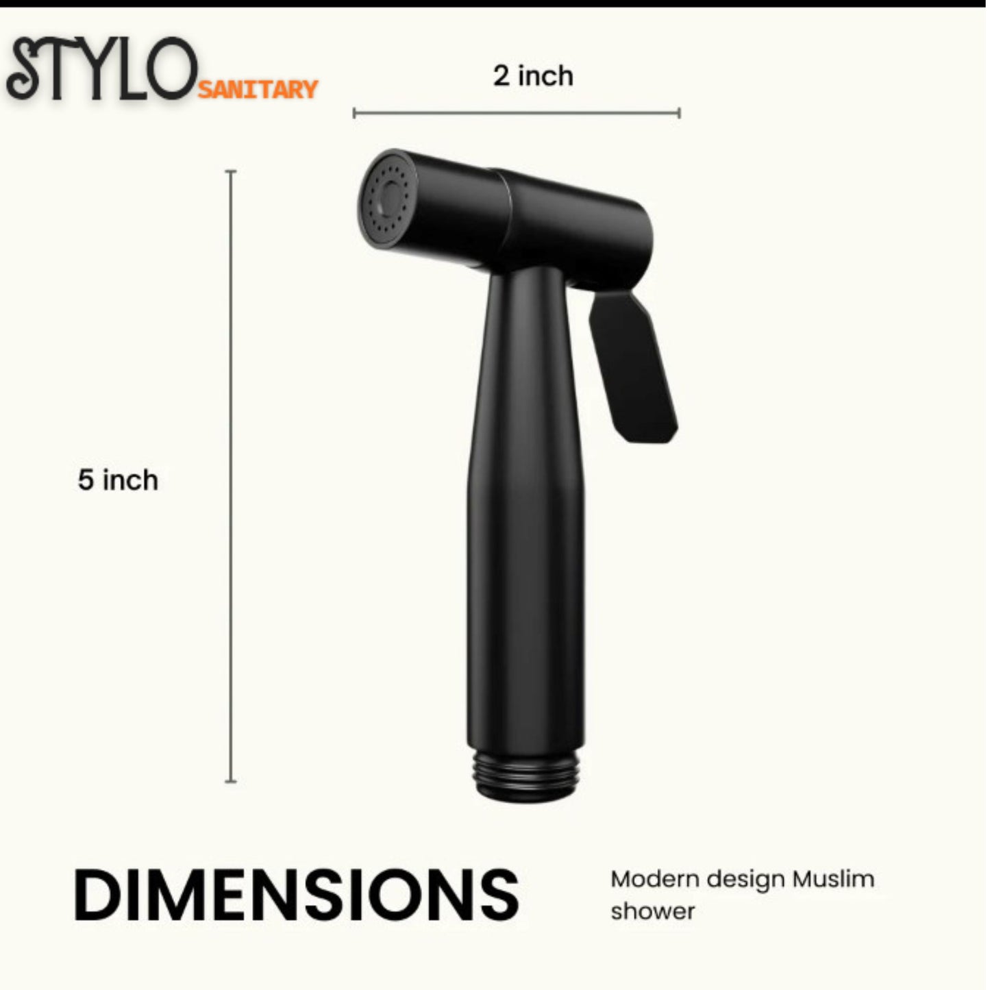 Stainless Steel Toilet Shower Set (SUS304) "Premium Quality"