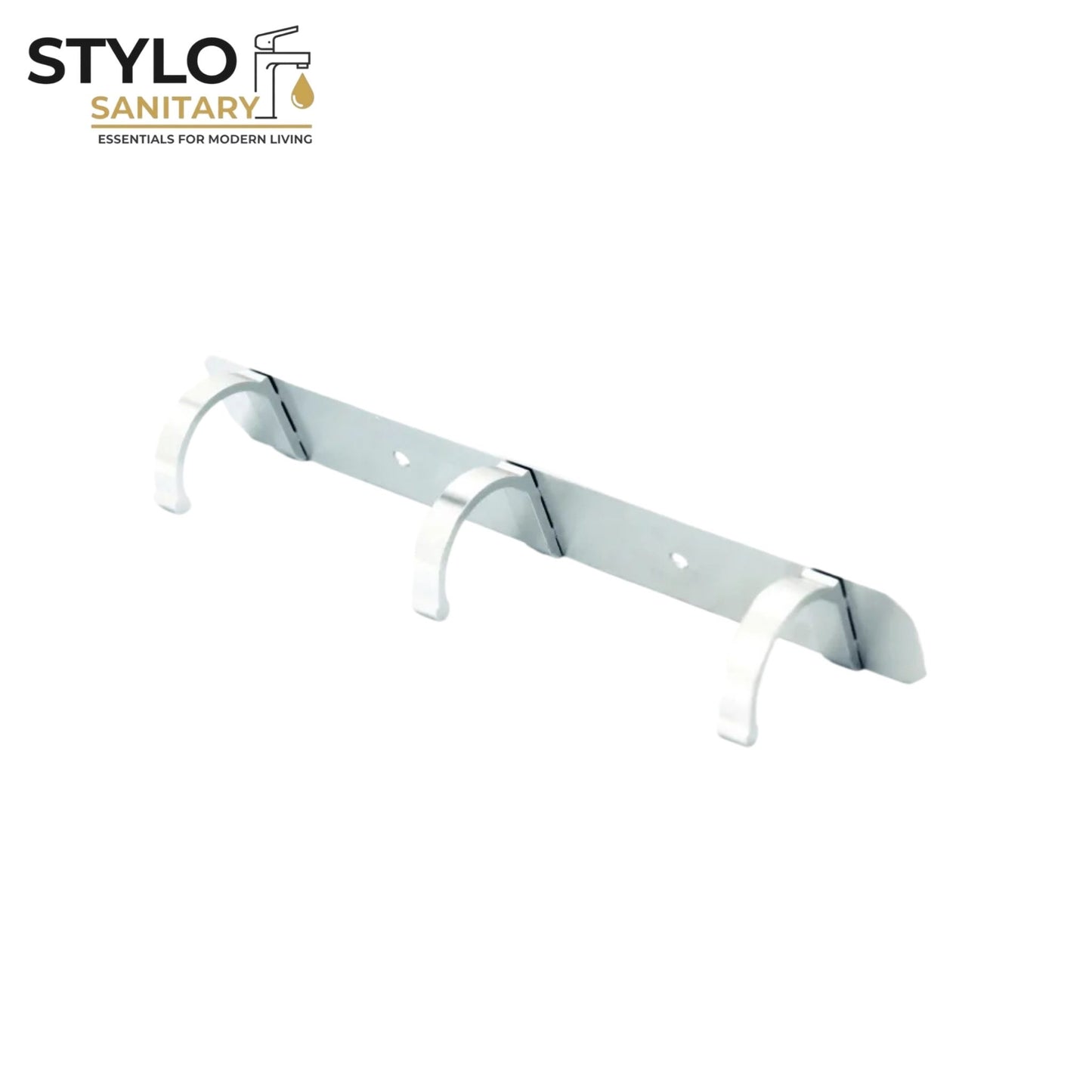 5 Piece Bathroom Accessory Set Aluminium