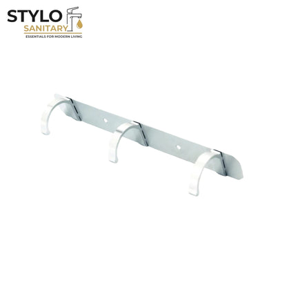 5 Piece Bathroom Accessory Set Aluminium