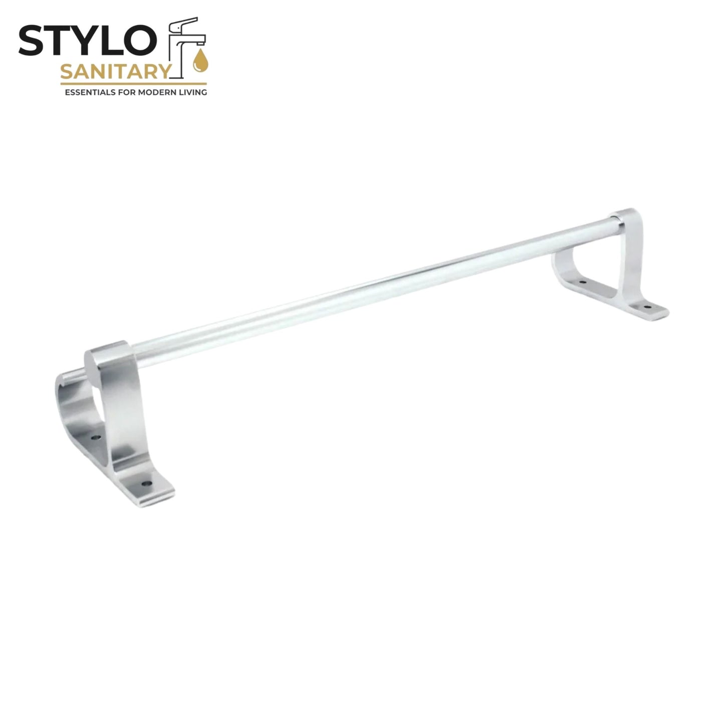 5 Piece Bathroom Accessory Set Aluminium