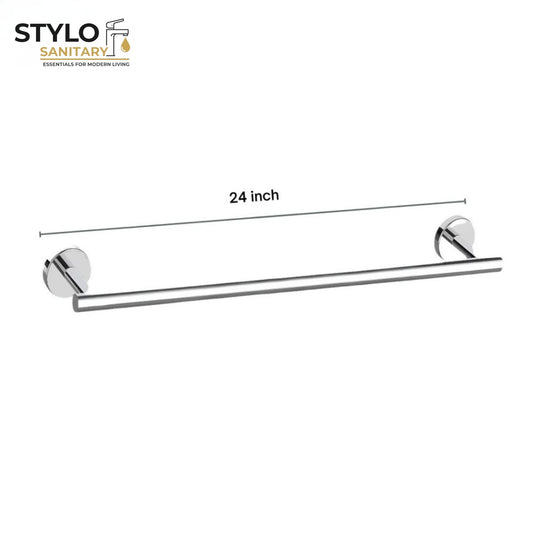 Unbreakable Aluminium Towel Bar
