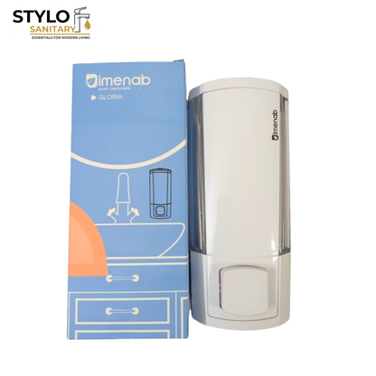 IMENAB LIQUID SOAP DISPENCER PVC  | ABS | WHITE FINISH