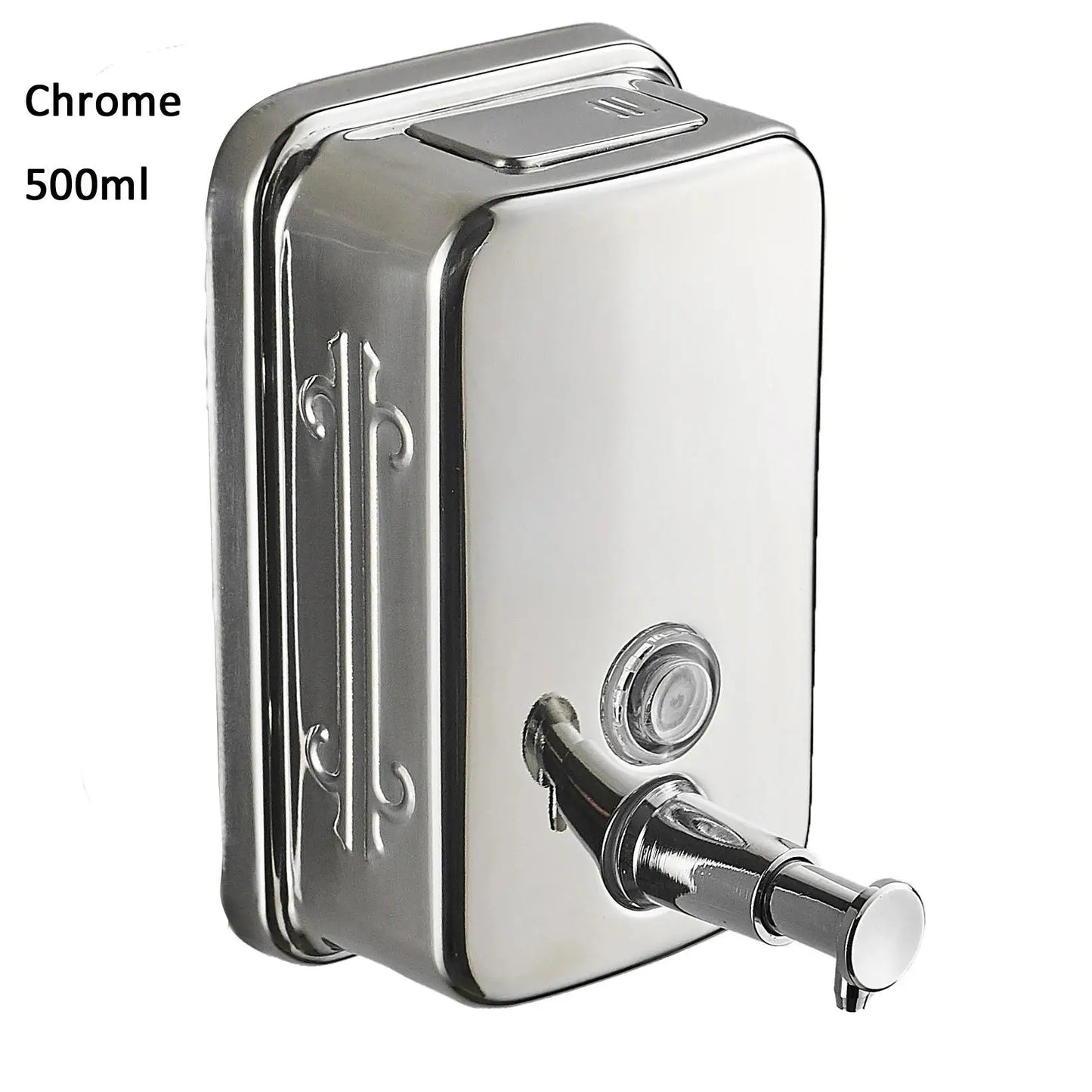 Wall Mounted Stainless Steel Liquid Soap Dispenser