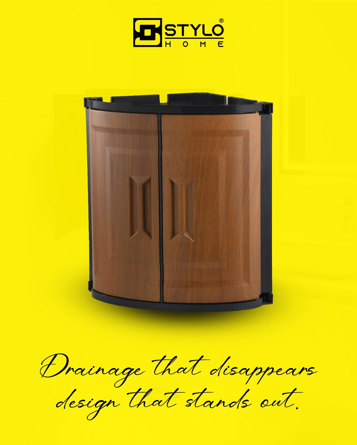 Diamond Corner Cabinet Wooden Series