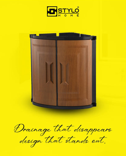Diamond Corner Cabinet Wooden Series