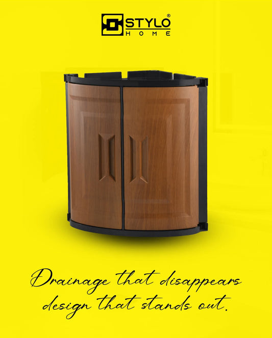 Diamond Corner Cabinet Wooden Series